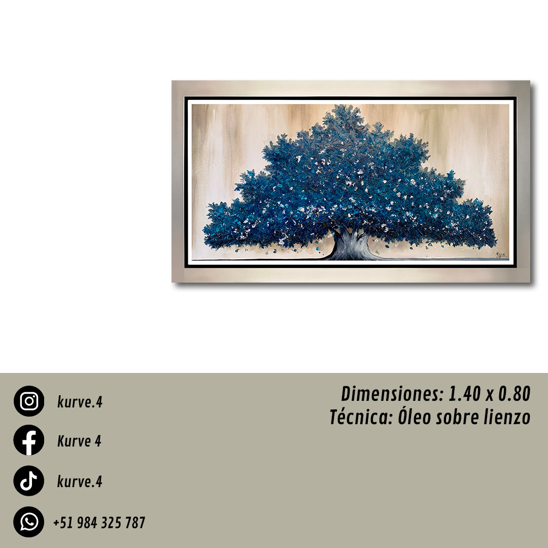 Árbol de la Abundancia Cobalto
