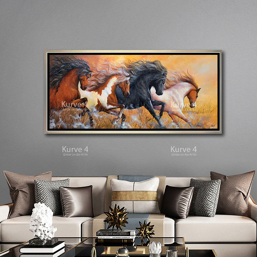Familia de Caballos